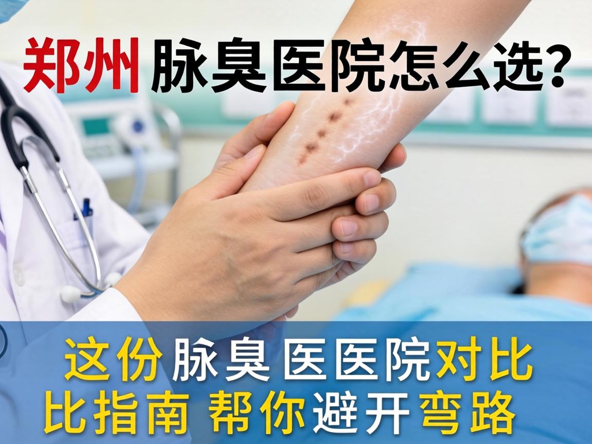 郑州腋臭医院怎么选？这份腋臭医院对比指南帮你避开弯路