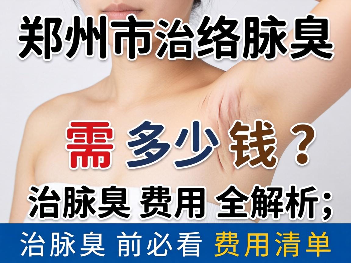 郑州市治腋臭需多少钱？治腋臭费用全解析，治腋臭前必看费用清单