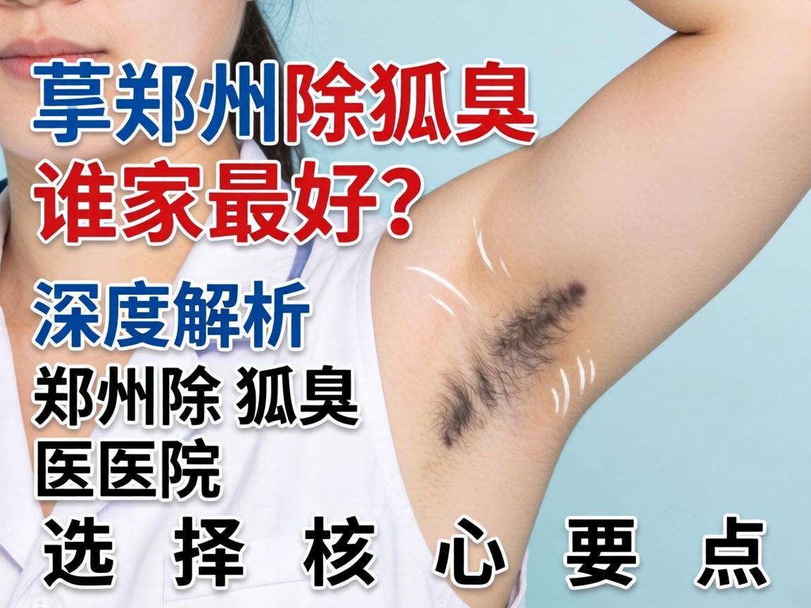 郑州除狐臭谁家最好？深度解析郑州除狐臭医院选择核心要点