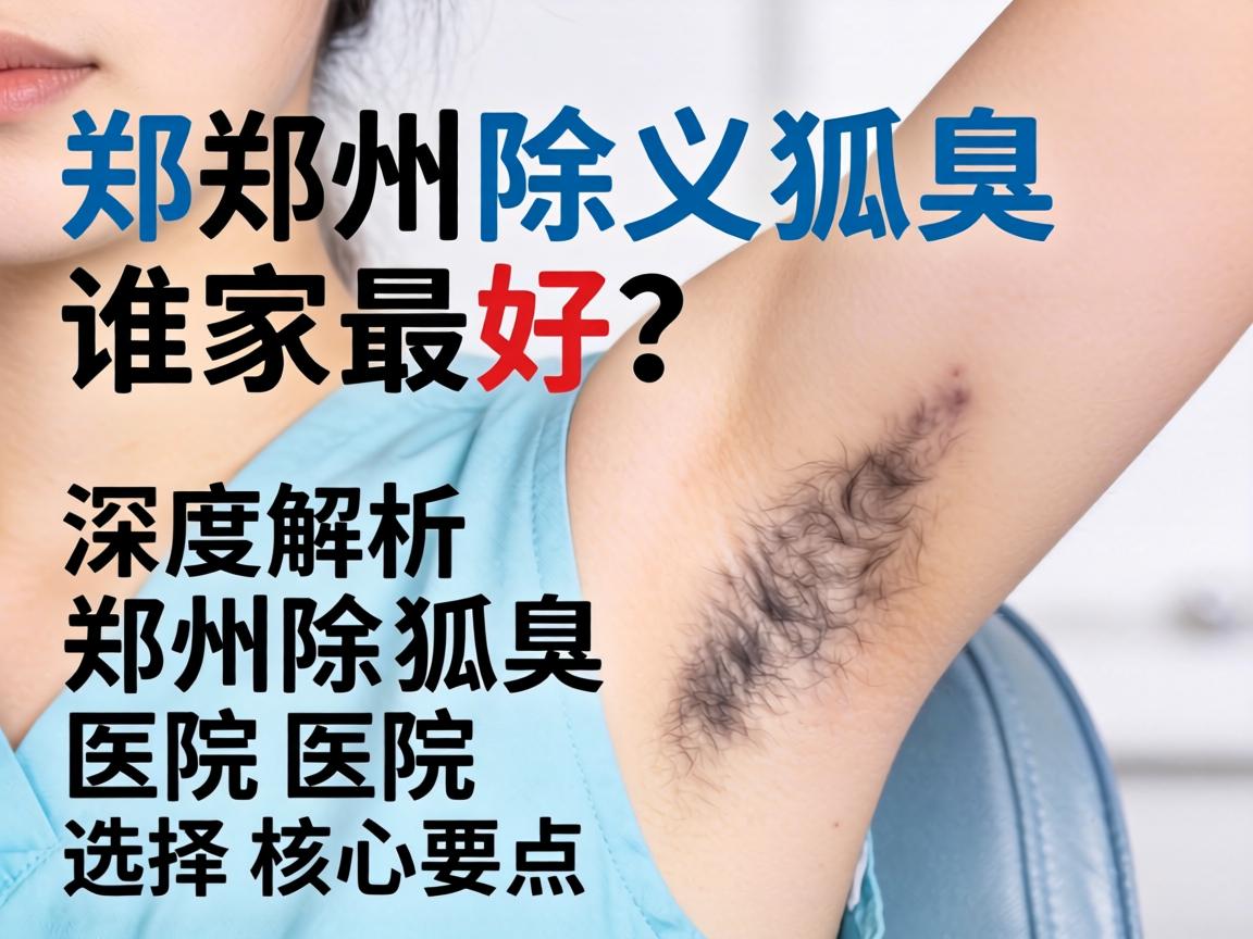 郑州除狐臭谁家最好？深度解析郑州除狐臭医院选择核心要点