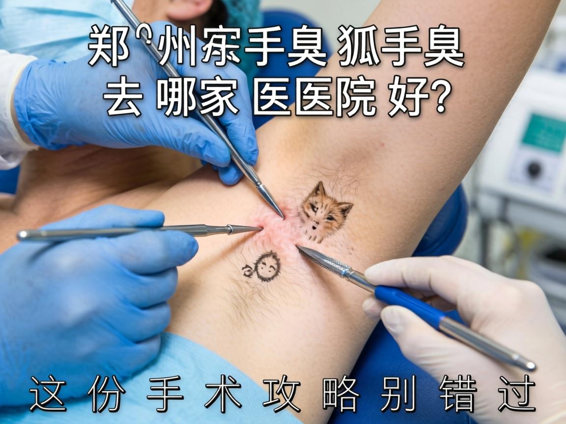 郑州狐臭手术去哪家医院好？这份手术攻略别错过
