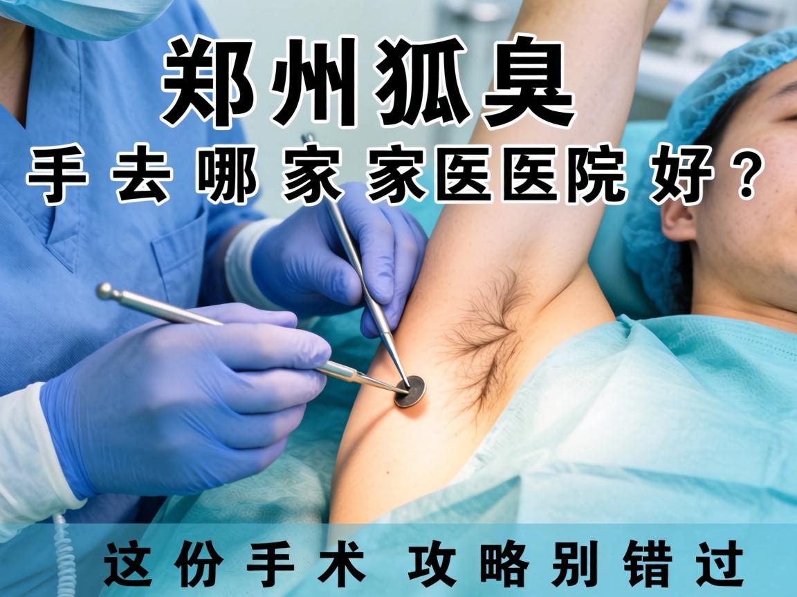 郑州狐臭手术去哪家医院好？这份手术攻略别错过