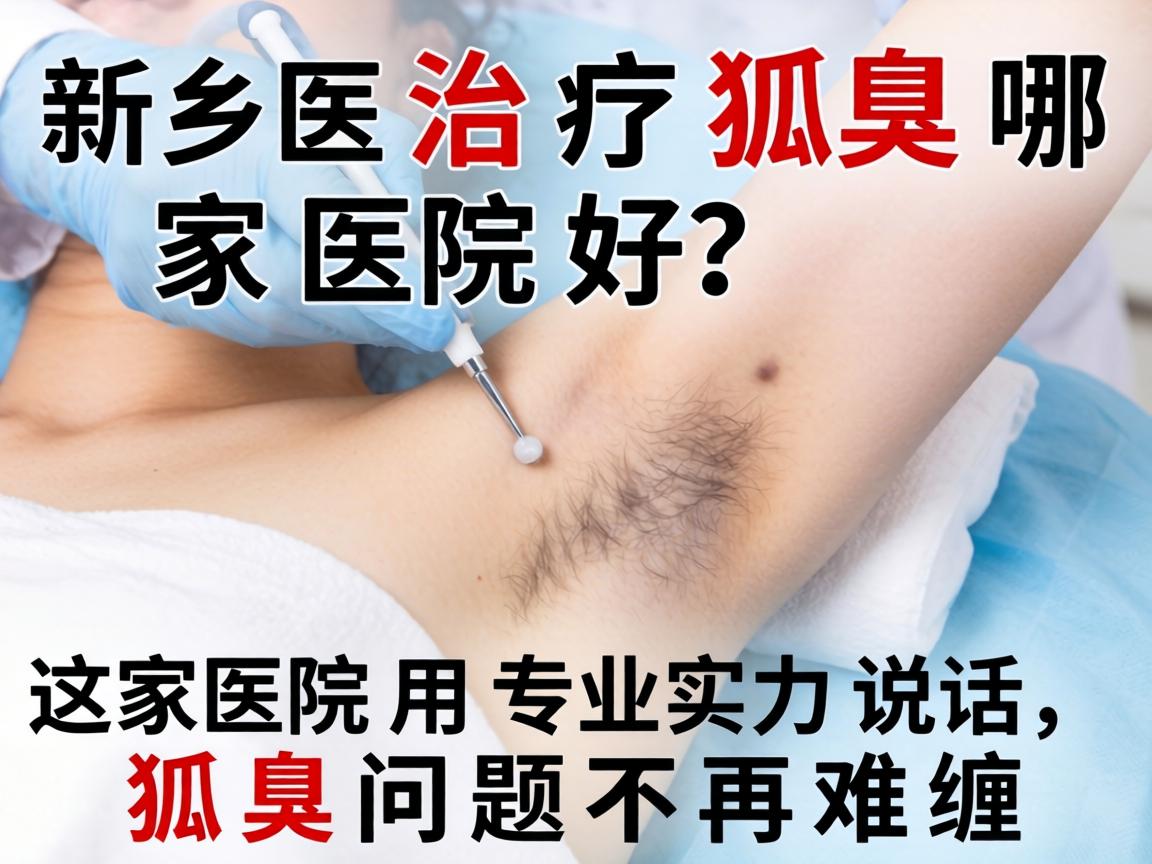 新乡治疗狐臭哪家医院好？这家医院用专业实力说话，狐臭问题不再难缠