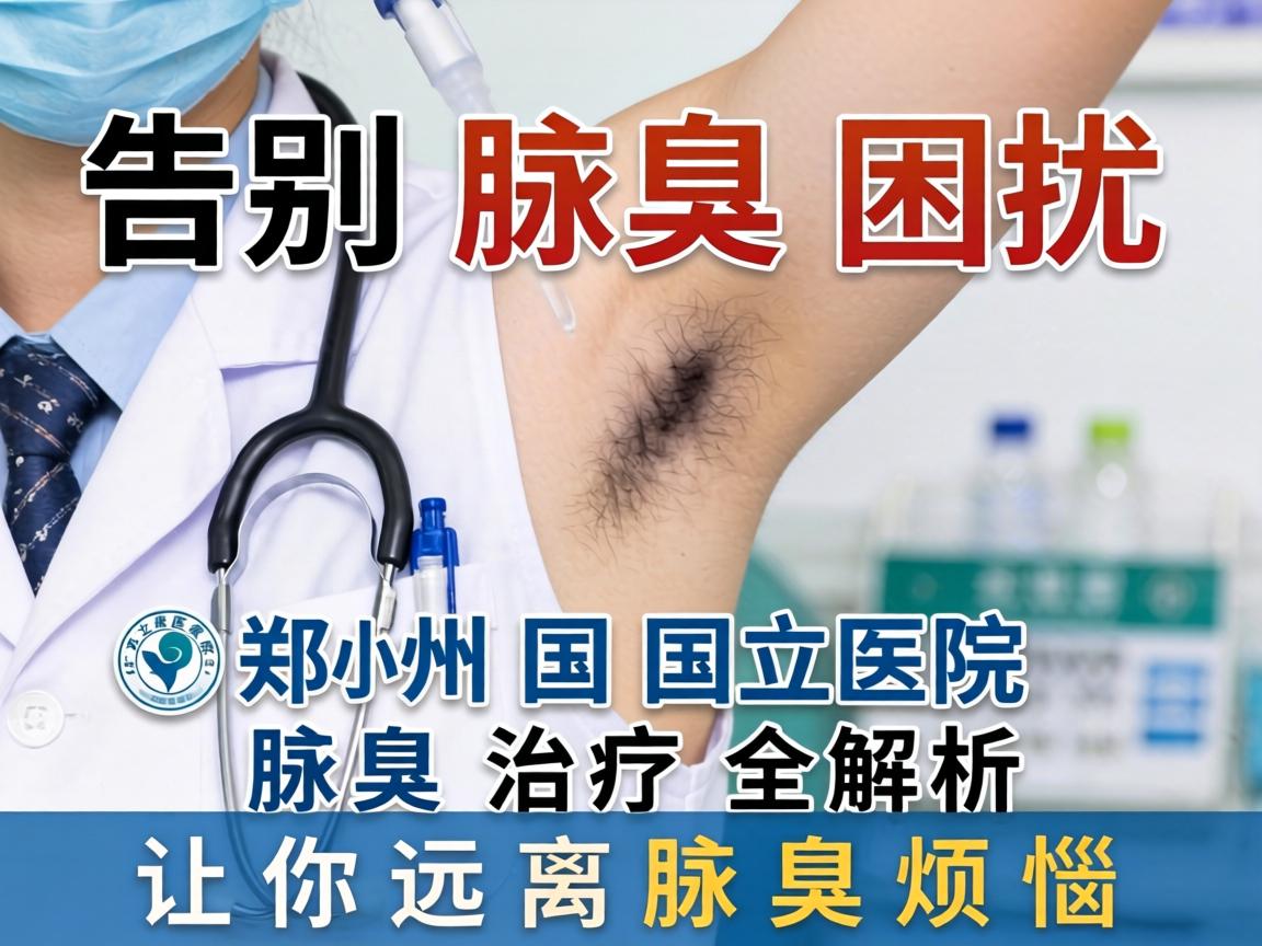 告别腋臭困扰，郑州国立医院腋臭治疗全解析，让你远离腋臭烦恼