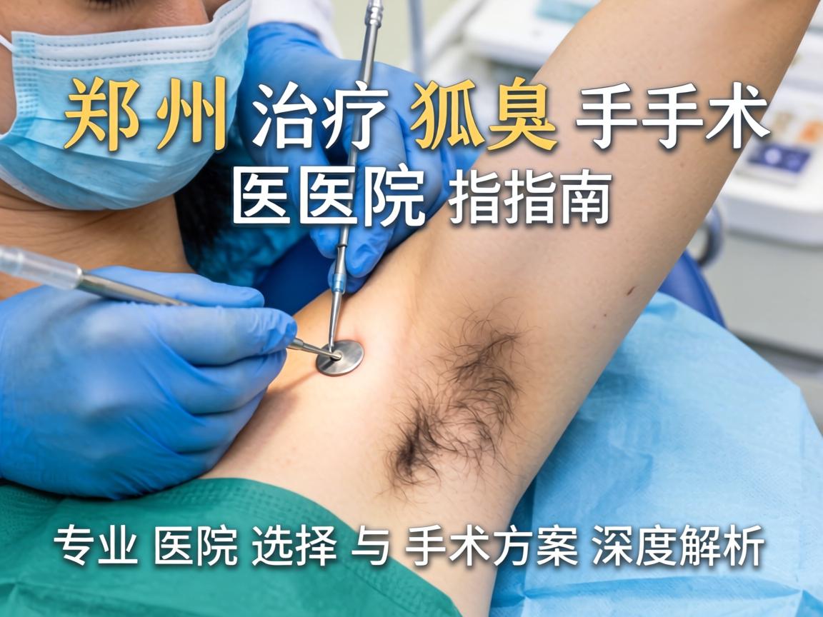 郑州治疗狐臭手术医院指南,专业医院选择与手术方案深度解析 郑州治疗狐臭手术医院指南,专业医院选择与手术方案深度解析