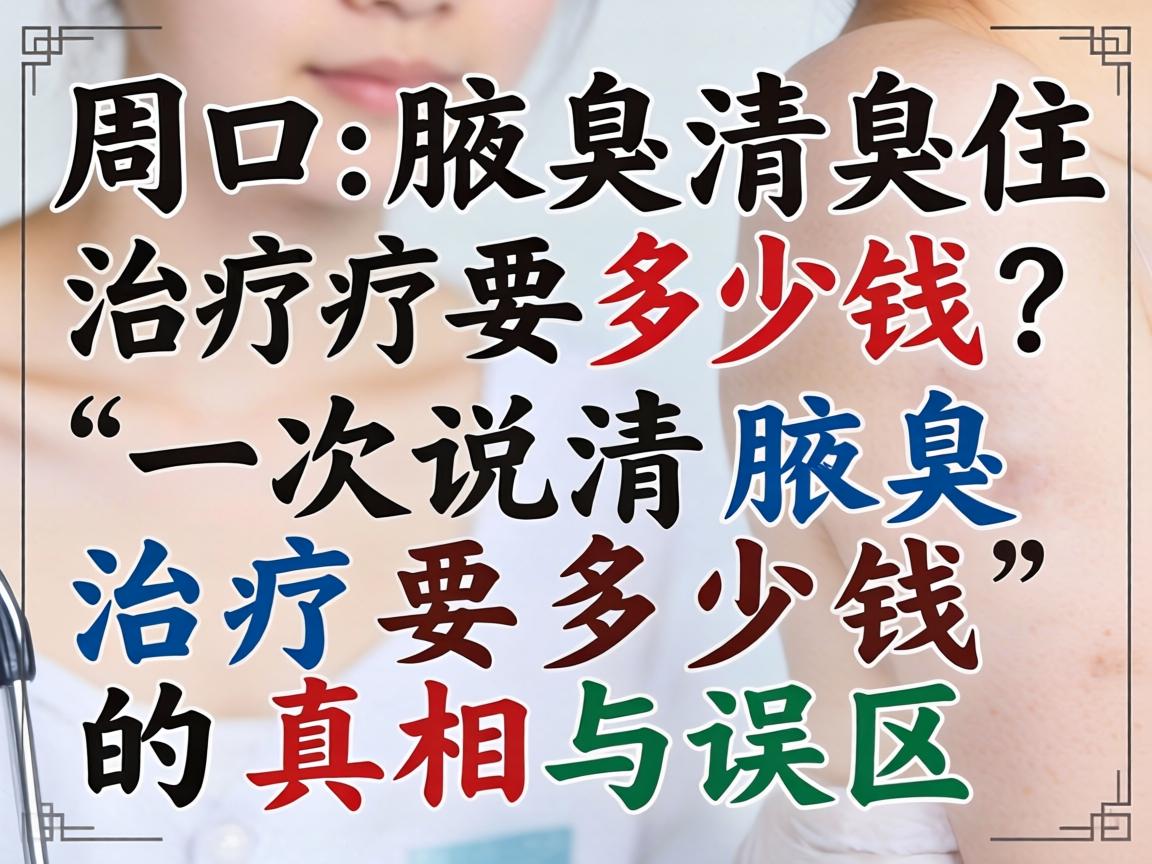 周口腋臭治疗要多少钱?一次说清腋臭治疗要多少钱的真相与误区 周口腋臭治疗要多少钱?一次说清腋臭治疗要多少钱的真相与误区