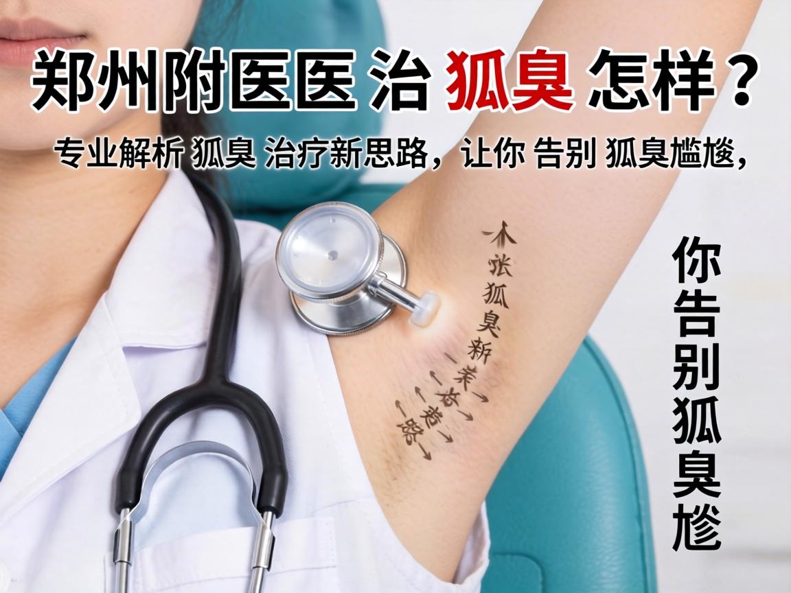 郑州附医治狐臭怎样？专业解析狐臭治疗新思路，让你告别狐臭尴尬
