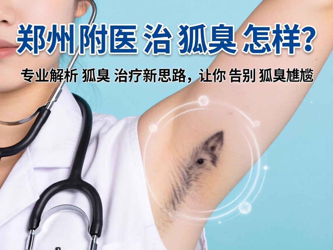 郑州附医治狐臭怎样？专业解析狐臭治疗新思路，让你告别狐臭尴尬