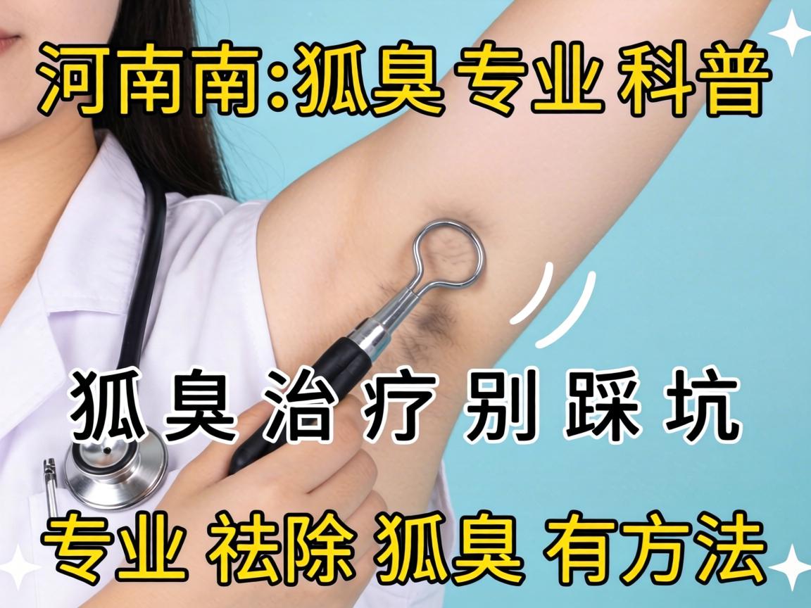 河南狐臭专业科普，狐臭治疗别踩坑，专业祛除狐臭有方法