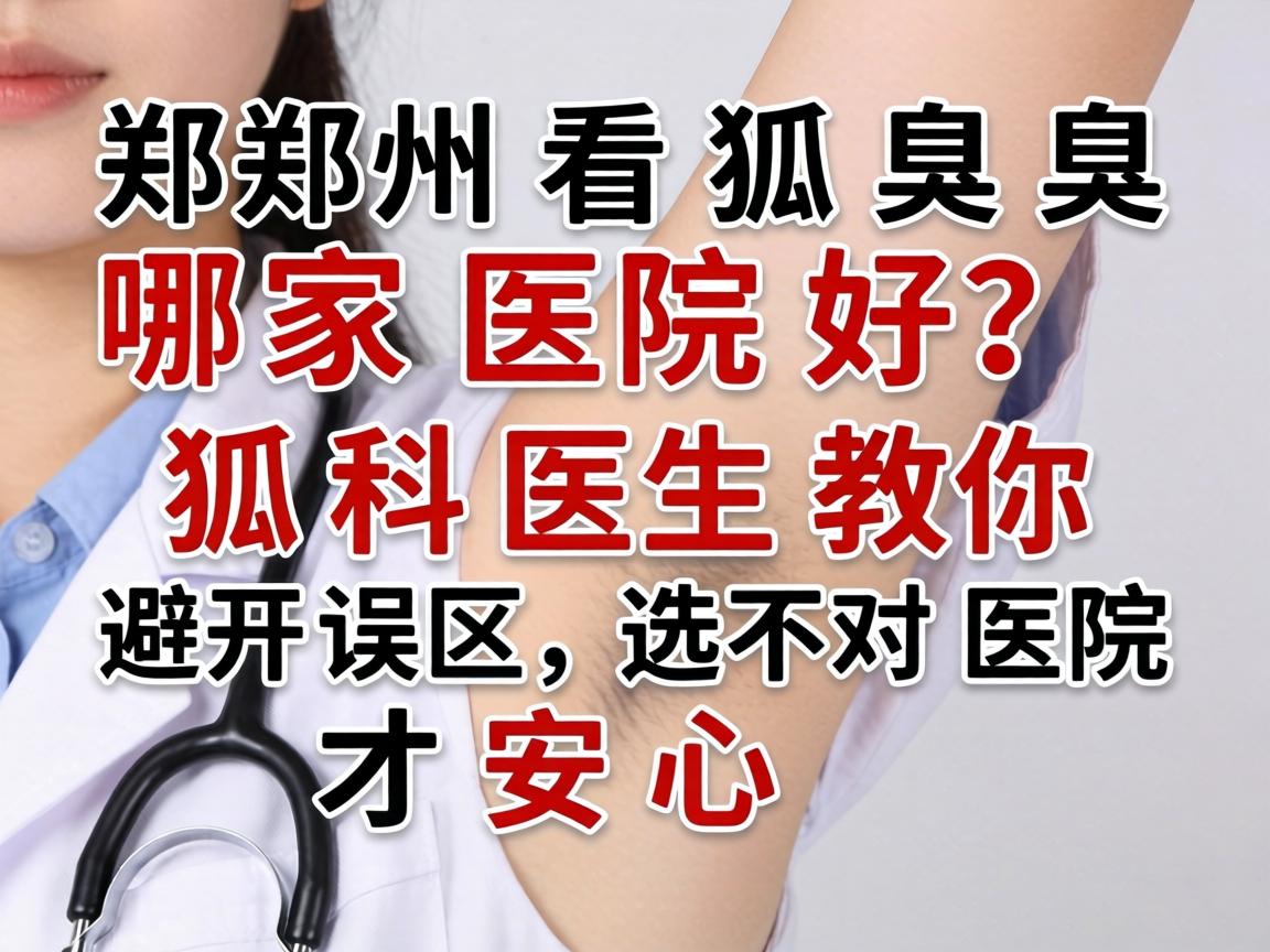 郑州看狐臭哪家医院好?狐科医生教你避开误区,选对医院才安心 郑州看狐臭哪家医院好?狐科医生教你避开误区,选对医院才安心