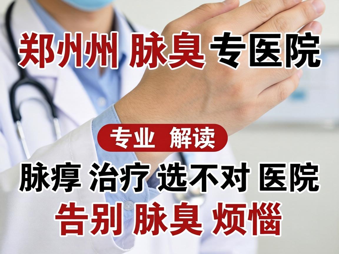 郑州腋臭医院专业解读，腋臭治疗选对医院，告别腋臭烦恼