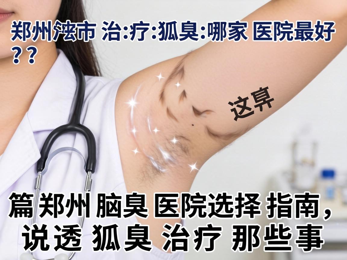 郑州市治疗狐臭哪家医院最好?这篇郑州腋臭医院选择指南,说透狐臭治疗那些事 郑州市治疗狐臭哪家医院最好?这篇郑州腋臭医院选择指南,说透狐臭治疗那些事