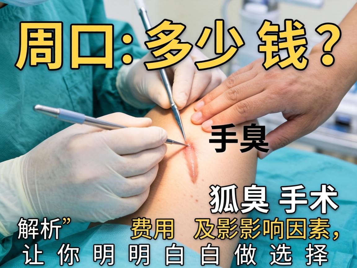 周口狐臭手术多少钱?解析狐臭手术费用及影响因素,让你明明白白做选择 周口狐臭手术多少钱?解析狐臭手术费用及影响因素,让你明明白白做选择