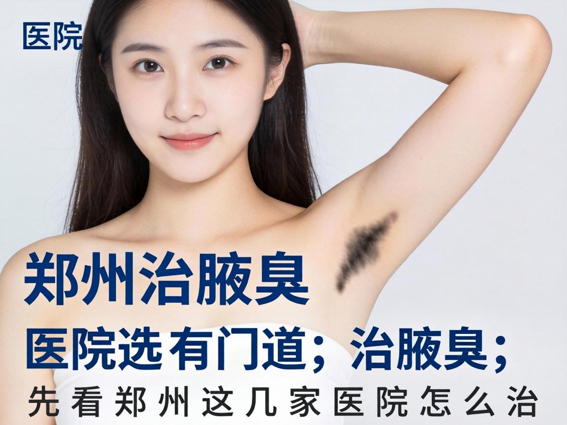 郑州治腋臭，医院选择有门道，治腋臭，先看郑州这几家医院怎么治