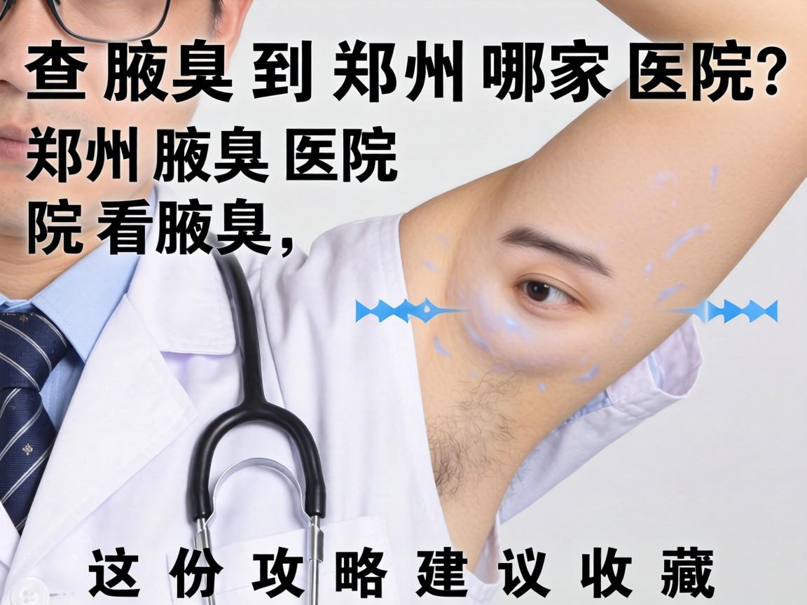 查腋臭到郑州哪家医院？郑州腋臭医院看腋臭，这份攻略建议收藏