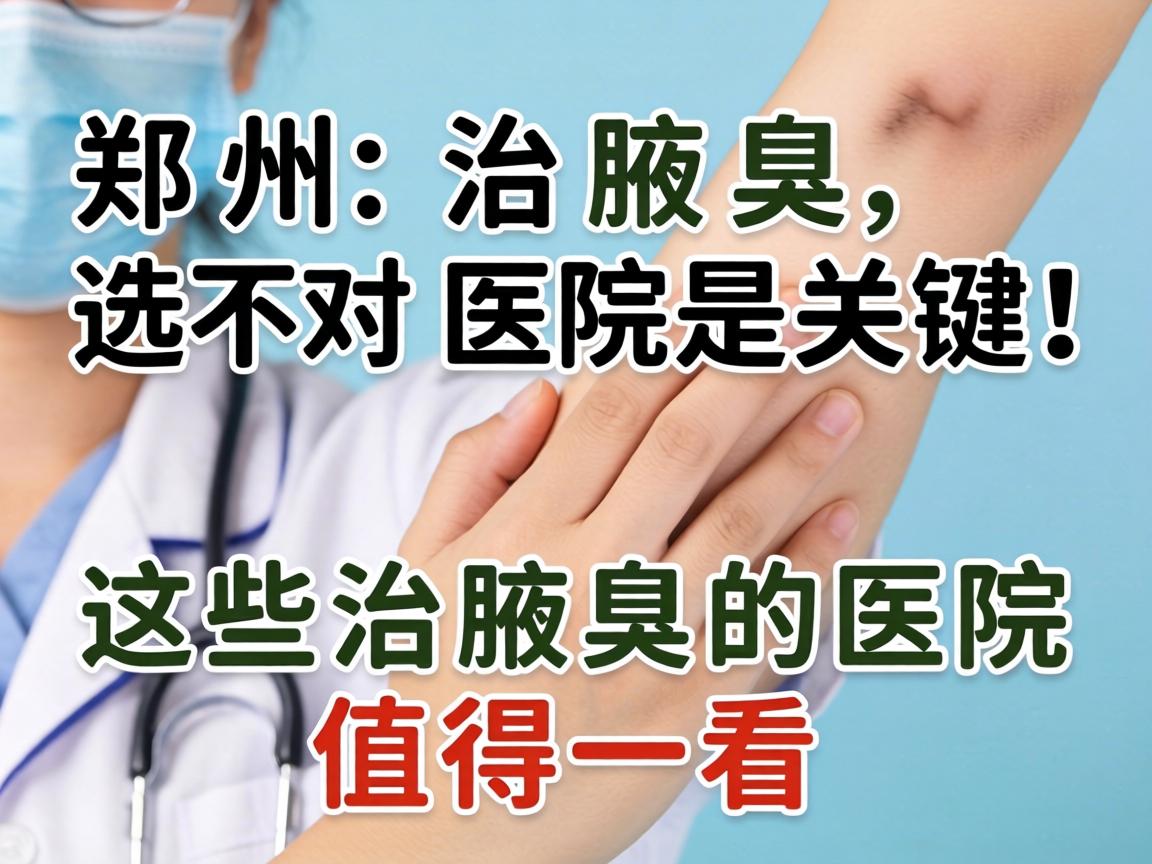 郑州治腋臭,选对医院是关键!这些治腋臭的医院值得一看 郑州治腋臭,选对医院是关键!这些治腋臭的医院值得一看