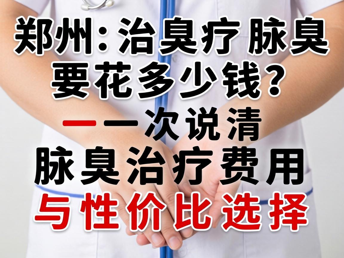 郑州治疗腋臭要花多少钱？一次说清腋臭治疗费用与性价比选择
