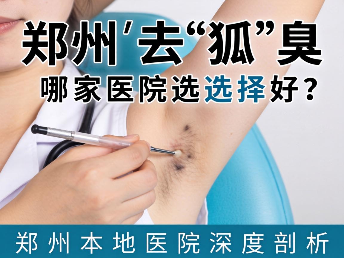 郑州去狐臭，哪家医院选择好？郑州本地医院深度剖析
