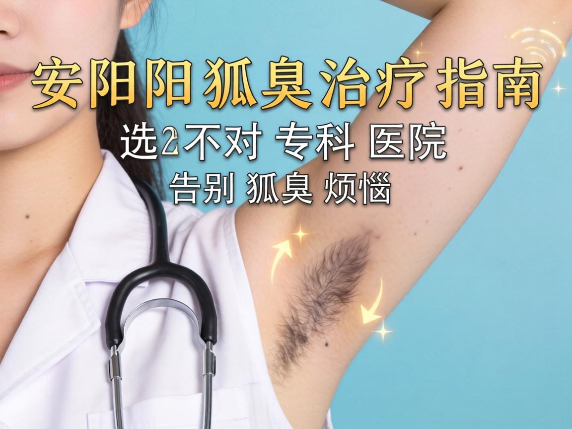 安阳狐臭治疗指南，选对专科医院，告别狐臭烦恼