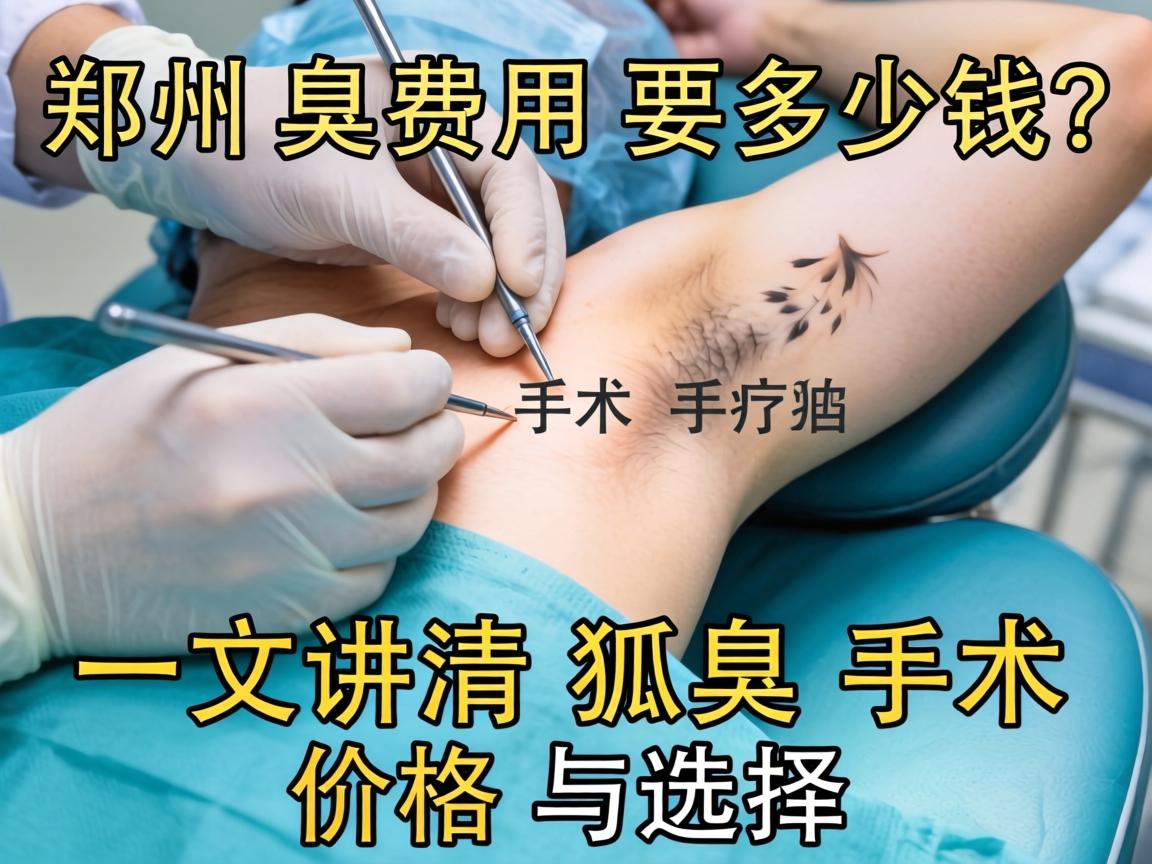 郑州狐臭手术费用要多少钱？一文讲清狐臭手术价格与选择