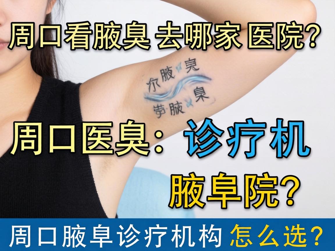 周口看腋臭去哪家医院？周口腋臭诊疗机构怎么选？
