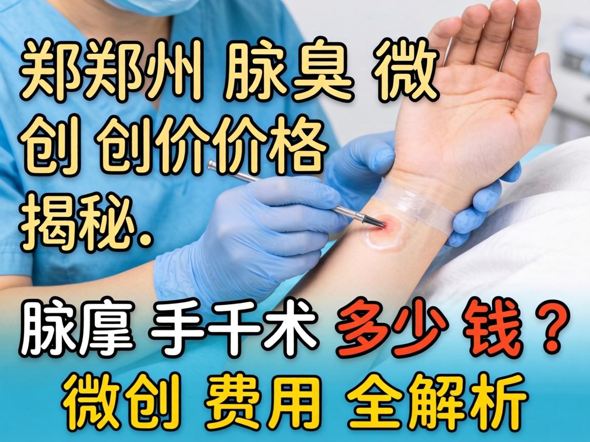 郑州腋臭微创价格揭秘,腋臭手术多少钱?微创费用全解析 郑州腋臭微创价格揭秘,腋臭手术多少钱?微创费用全解析