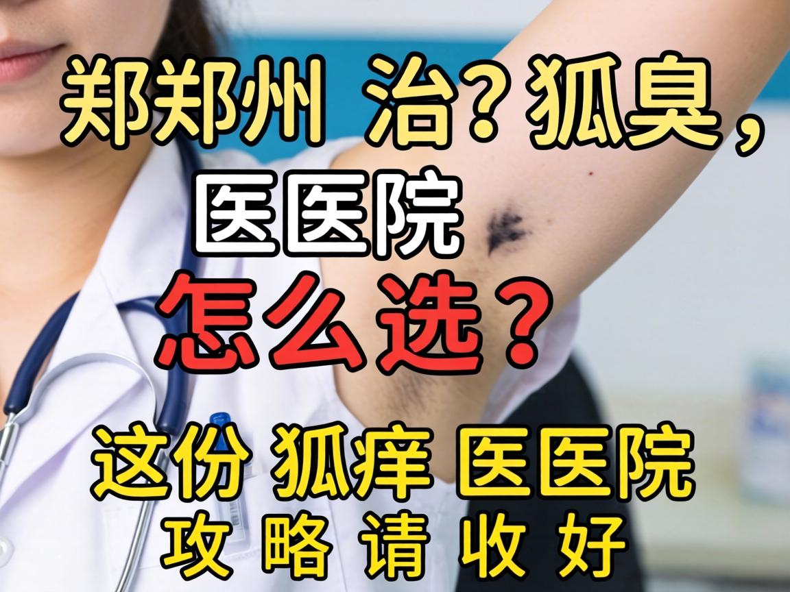 郑州治狐臭医院怎么选?这份狐臭医院攻略请收好 郑州治狐臭医院怎么选?这份狐臭医院攻略请收好