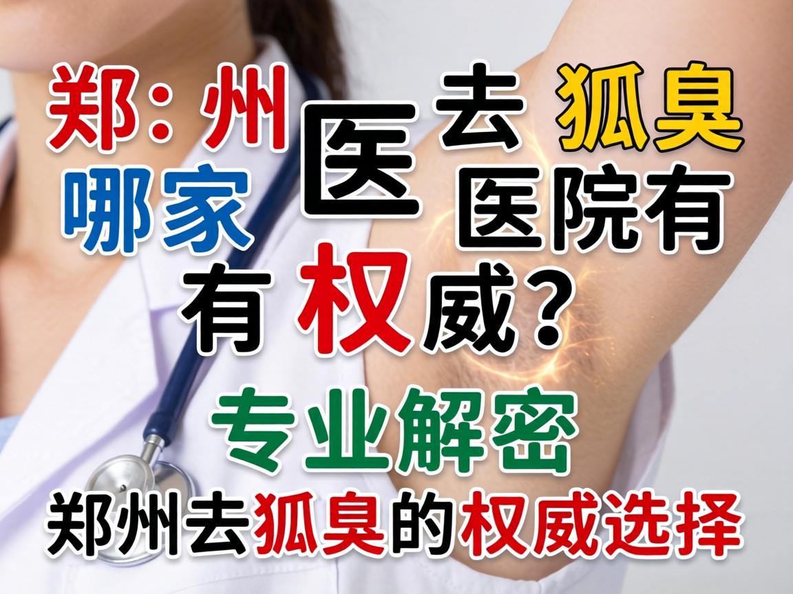 郑州去狐臭哪家医院有权威?专业解密郑州去狐臭的权威选择 郑州去狐臭哪家医院有权威?专业解密郑州去狐臭的权威选择