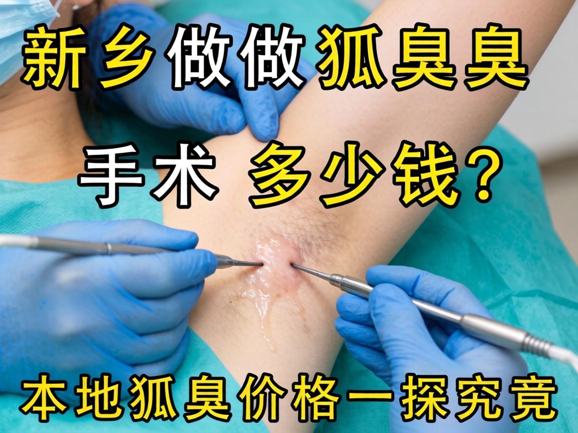 新乡做狐臭手术多少钱？本地狐臭价格一探究竟