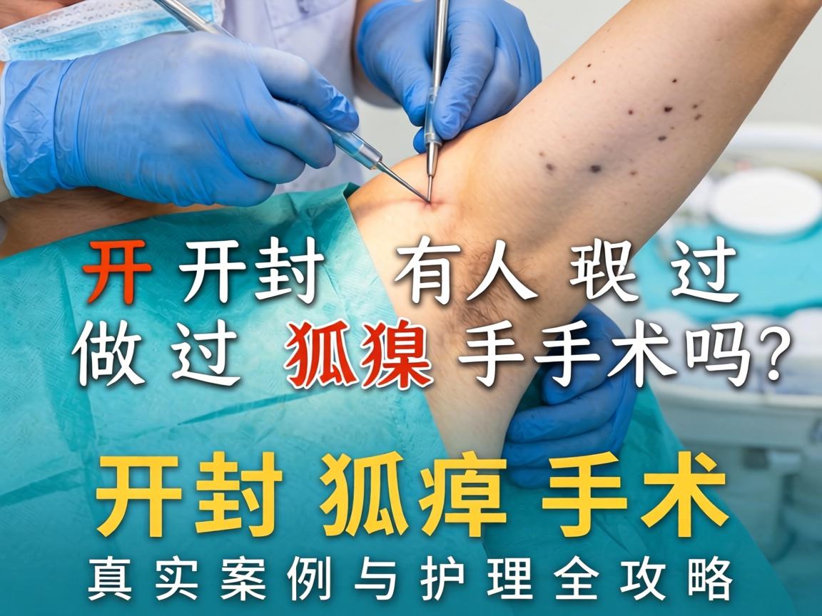 开封有人做过狐臭手术吗？开封狐臭手术真实案例与护理全攻略