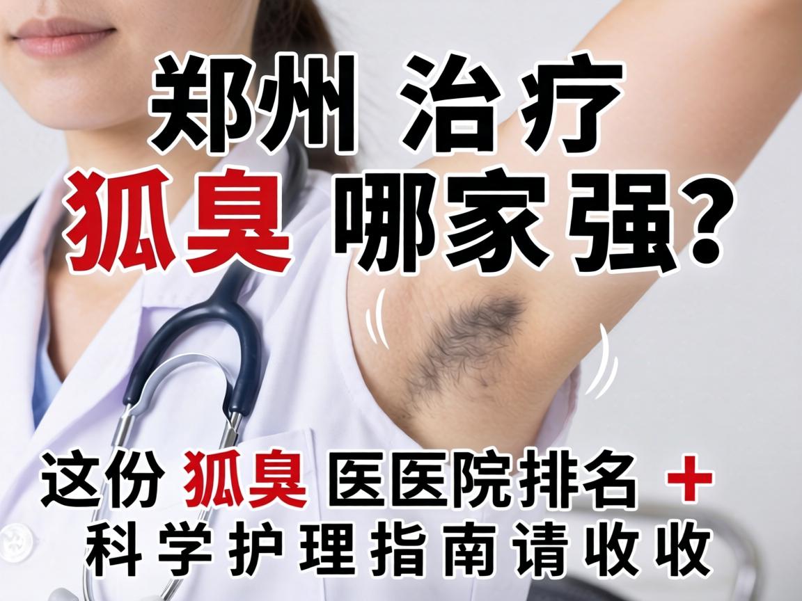 郑州治疗狐臭哪家强?这份狐臭医院排名+科学护理指南请收好 郑州治疗狐臭哪家强?这份狐臭医院排名+科学护理指南请收好