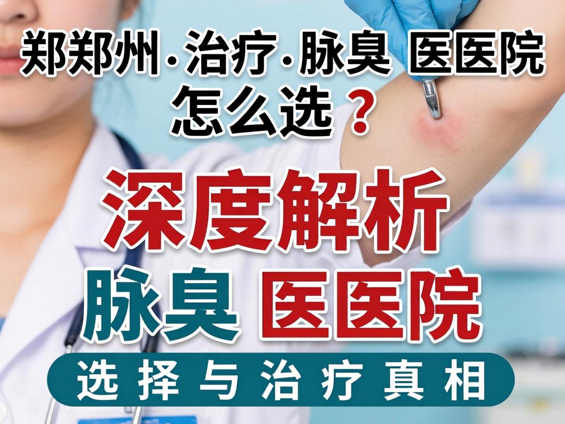 郑州治疗腋臭医院怎么选？深度解析腋臭医院选择与治疗真相