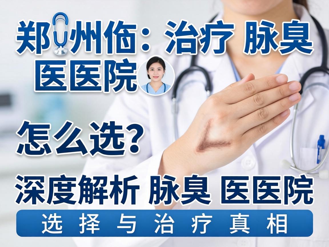 郑州治疗腋臭医院怎么选？深度解析腋臭医院选择与治疗真相