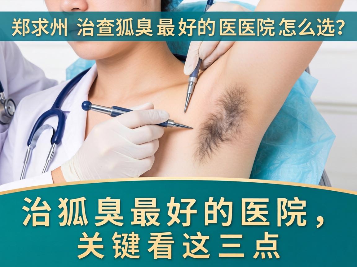 郑州治狐臭最好的医院怎么选?治狐臭最好的医院,关键看这三点 郑州治狐臭最好的医院怎么选?治狐臭最好的医院,关键看这三点