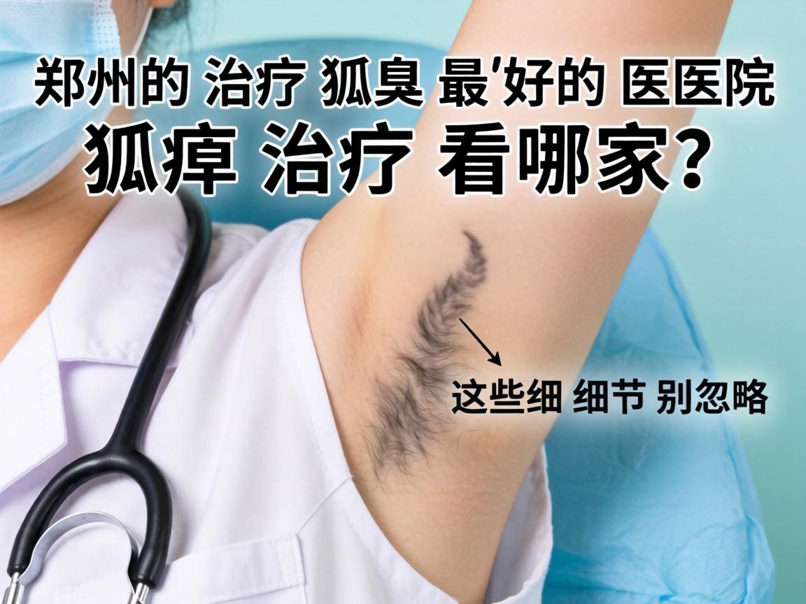 郑州治疗狐臭最好的医院,狐臭治疗看哪家?这些细节别忽略 郑州治疗狐臭最好的医院,狐臭治疗看哪家?这些细节别忽略
