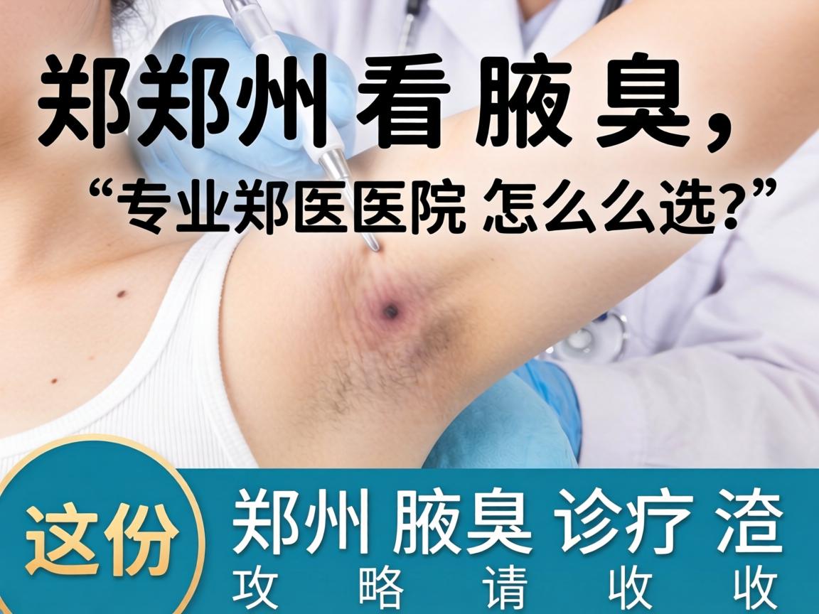 郑州看腋臭,专业医院怎么选?这份郑州腋臭诊疗攻略请收好 郑州看腋臭,专业医院怎么选?这份郑州腋臭诊疗攻略请收好
