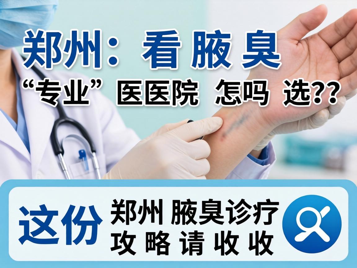 郑州看腋臭,专业医院怎么选?这份郑州腋臭诊疗攻略请收好 郑州看腋臭,专业医院怎么选?这份郑州腋臭诊疗攻略请收好