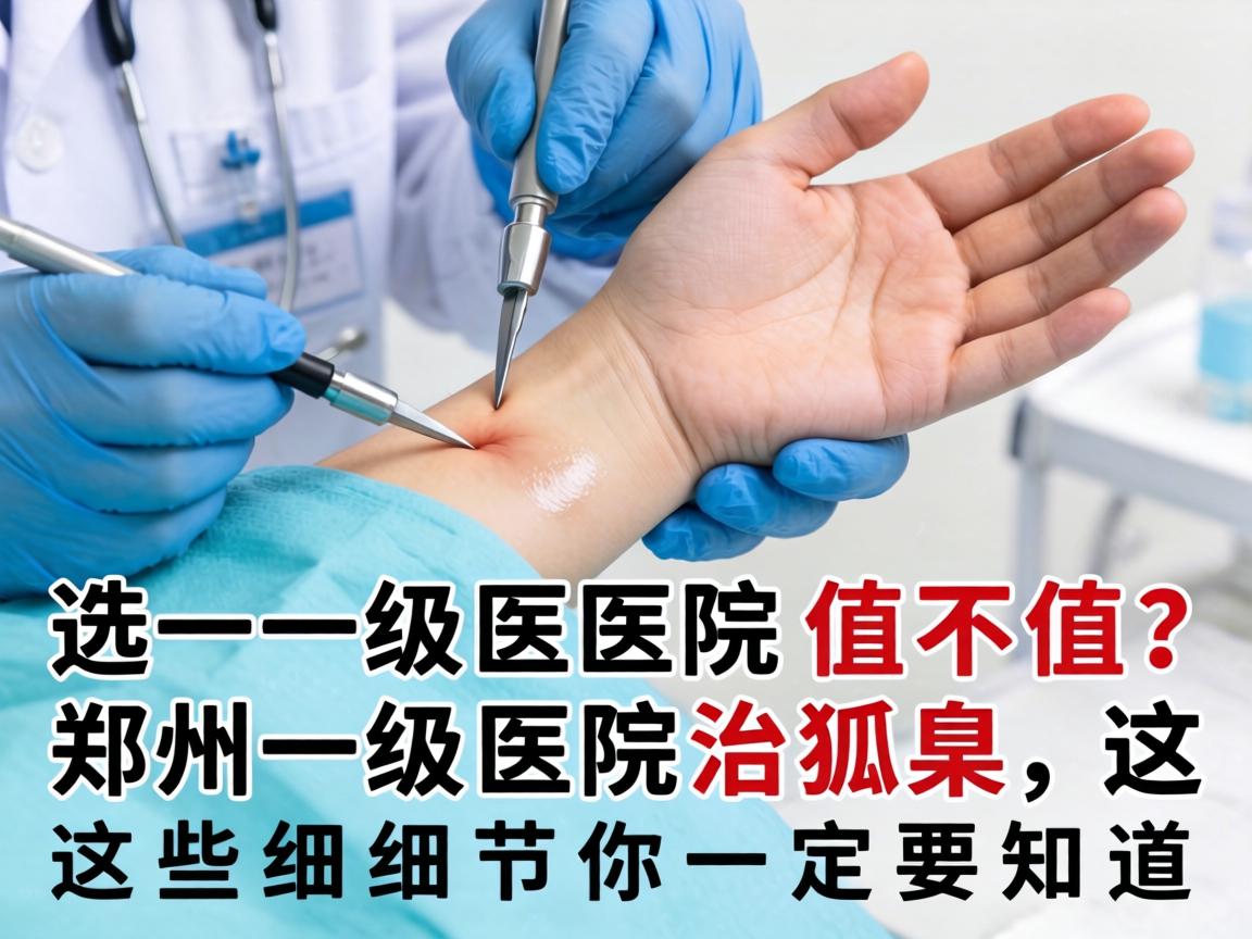 腋臭手术选一级医院值不值？郑州一级医院治狐臭，这些细节你一定要知道