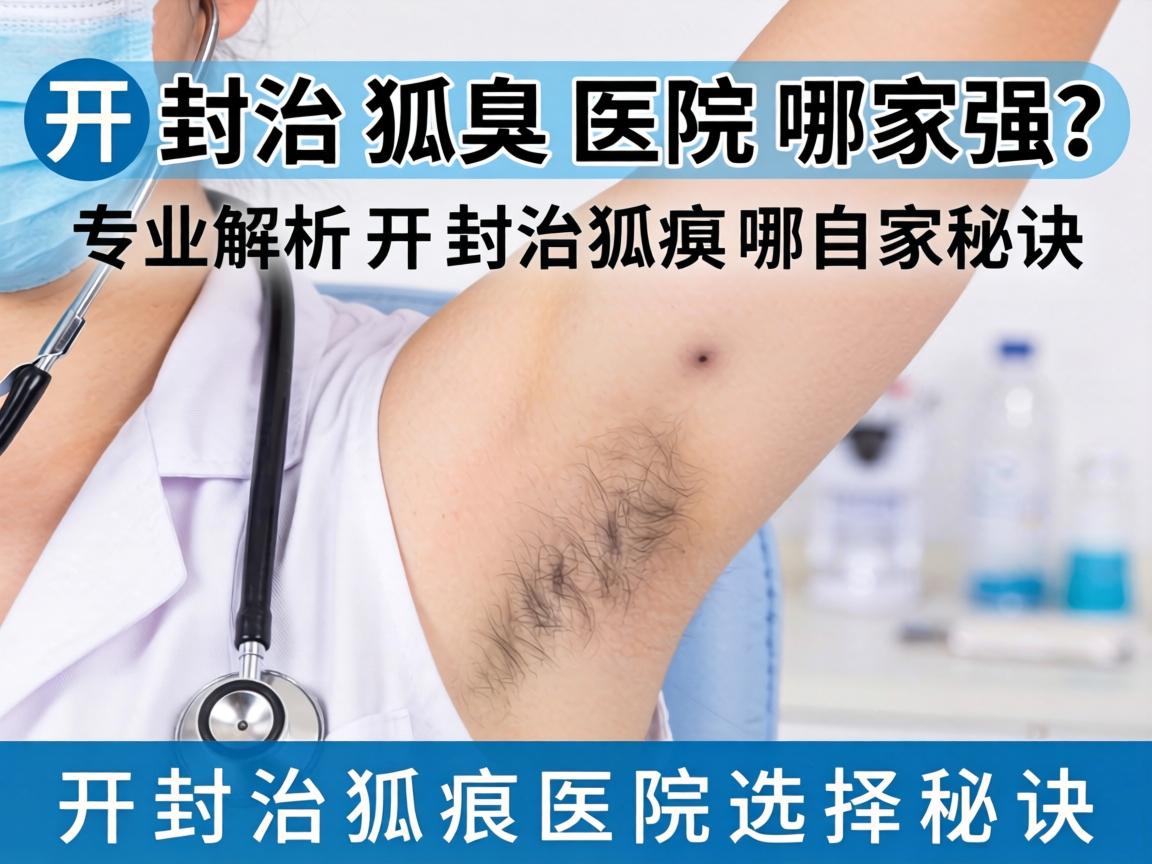 开封治狐臭医院哪家强？专业解析开封治狐臭医院选择秘诀