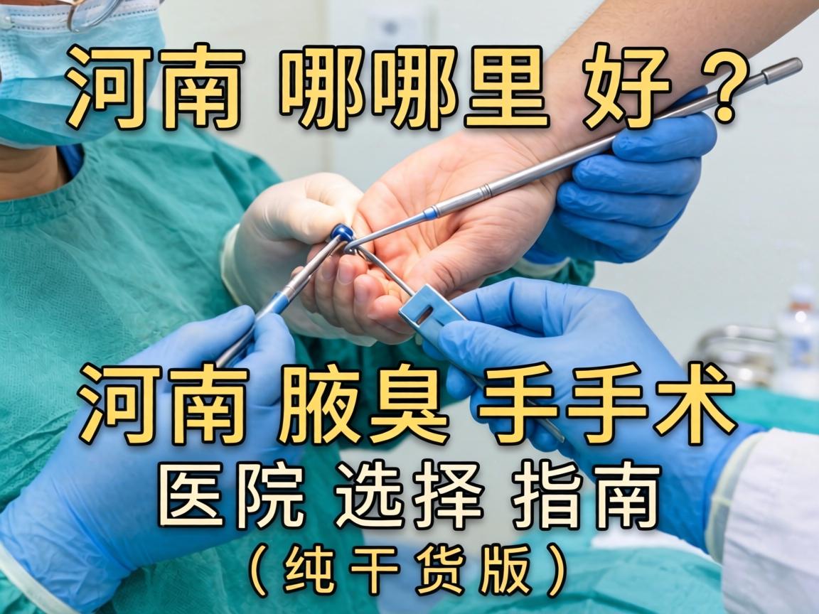 河南腋臭手术哪里好?河南腋臭手术医院选择指南(纯干货版) 河南腋臭手术哪里好?河南腋臭手术医院选择指南(纯干货版)