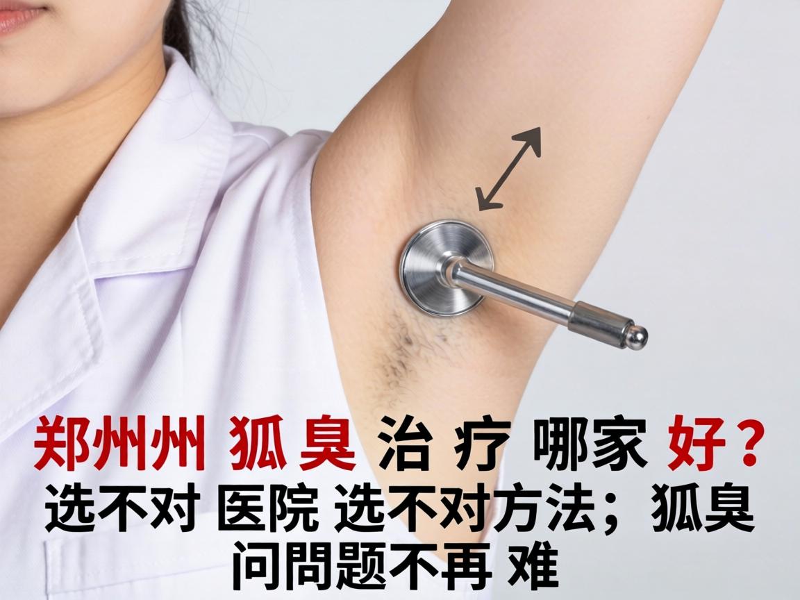 郑州狐臭治疗哪家好？选对医院选对方法，狐臭问题不再难