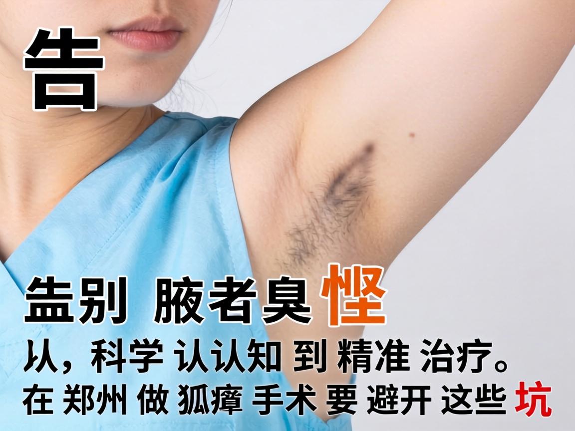 告别腋臭尴尬，从科学认知到精准治疗，在郑州做狐臭手术要避开这些坑