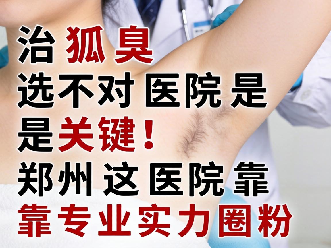 治狐臭选对医院是关键!郑州这医院靠专业实力圈粉 治狐臭选对医院是关键!郑州这医院靠专业实力圈粉
