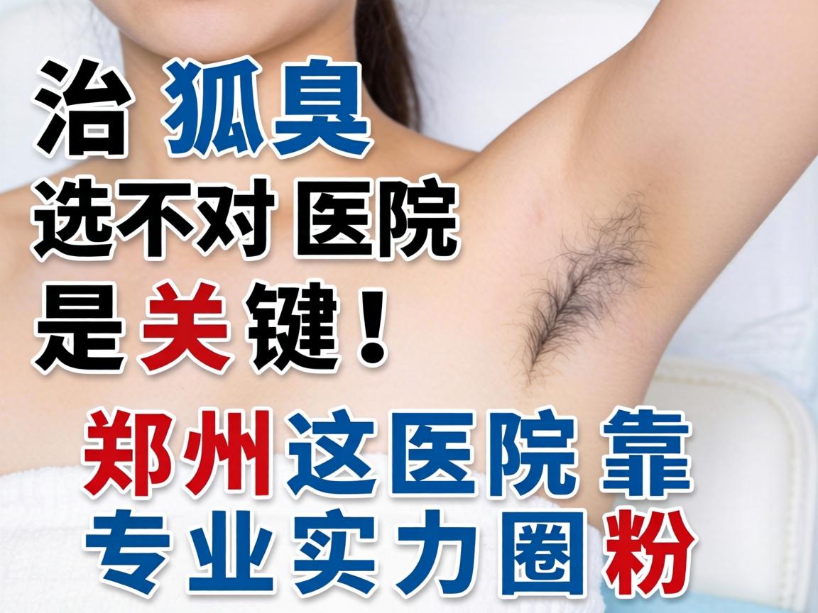 治狐臭选对医院是关键!郑州这医院靠专业实力圈粉 治狐臭选对医院是关键!郑州这医院靠专业实力圈粉