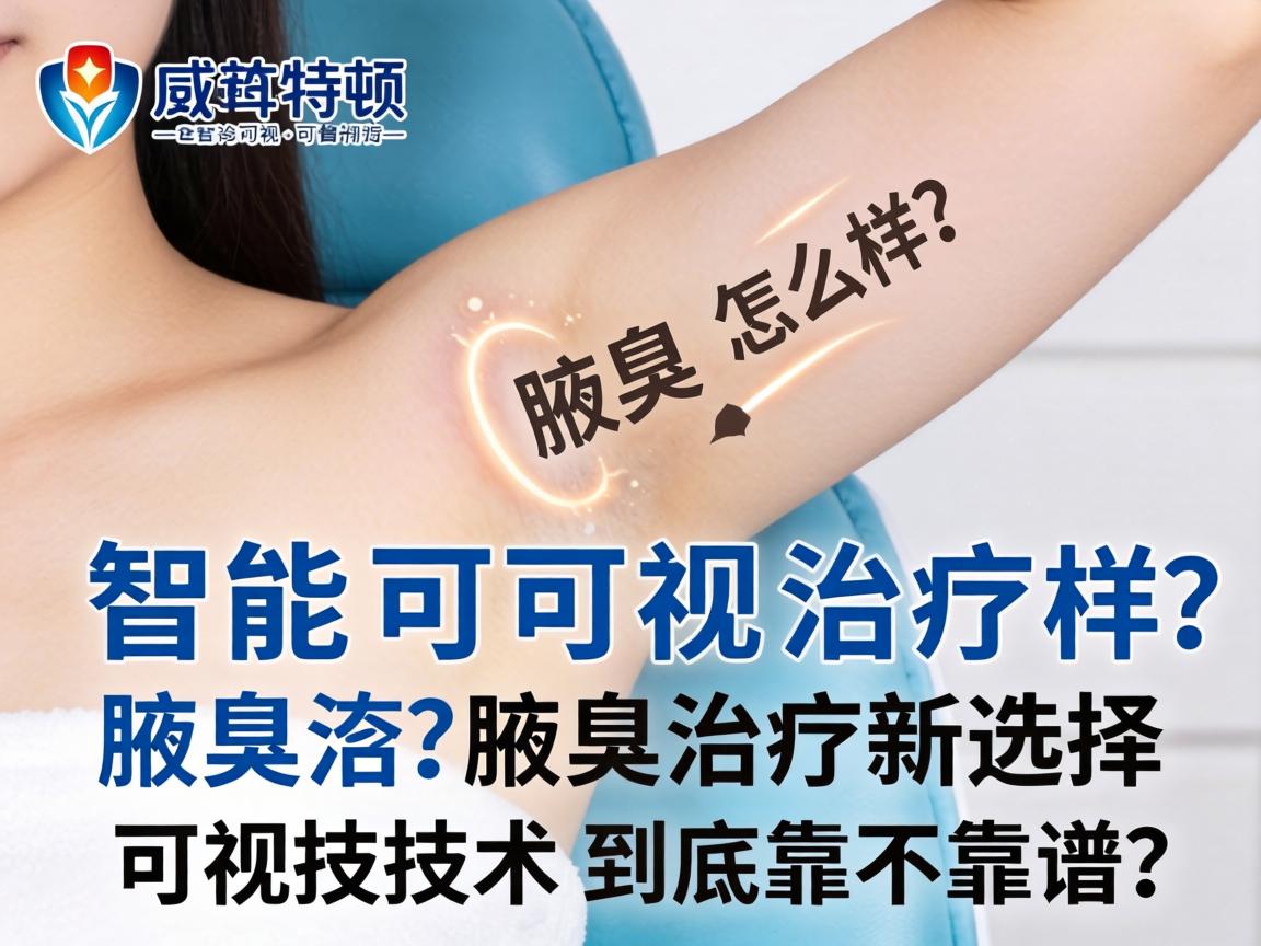 威特顿智能可视治疗腋臭怎么样？腋臭治疗新选择，可视技术到底靠不靠谱？
