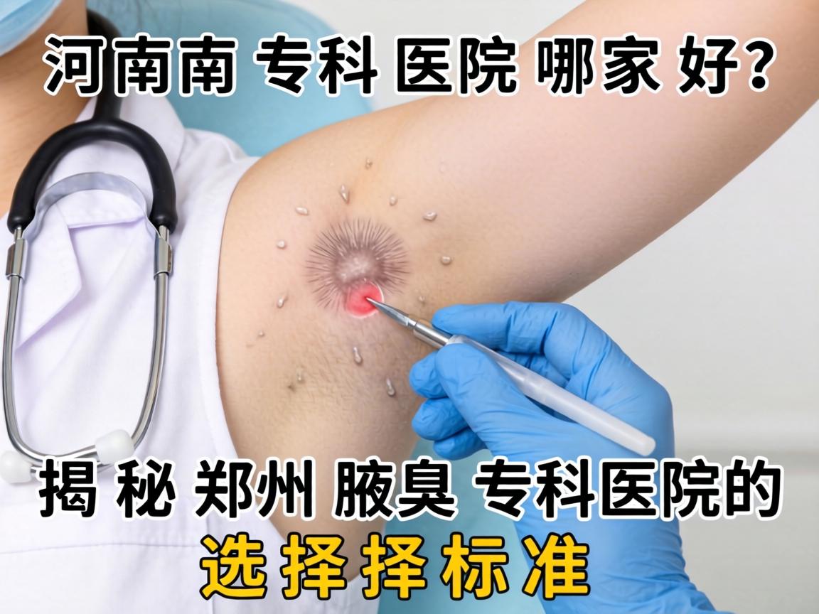 河南腋臭专科医院哪家好?揭秘郑州腋臭专科医院的选择标准 河南腋臭专科医院哪家好?揭秘郑州腋臭专科医院的选择标准