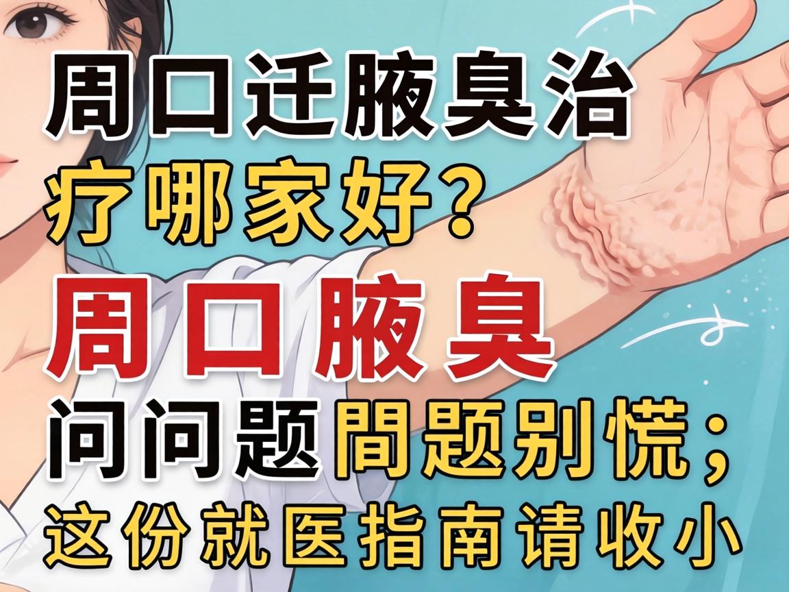 周口腋臭治疗哪家好？周口腋臭问题别慌，这份就医指南请收好
