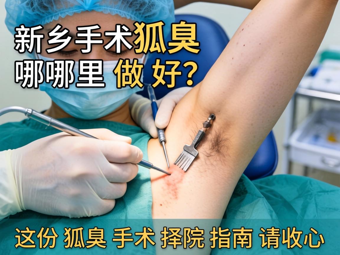 新乡狐臭手术哪里做好?这份狐臭手术择院指南请收好 新乡狐臭手术哪里做好?这份狐臭手术择院指南请收好