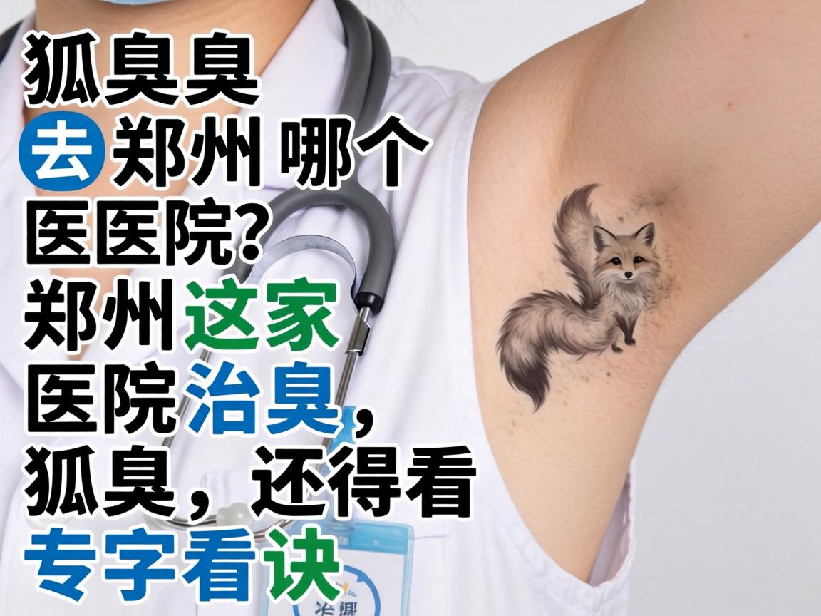 狐臭去郑州哪个医院？郑州这家医院治狐臭，还得看专字诀