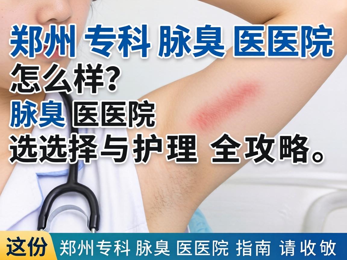 郑州专科腋臭医院怎么样?腋臭医院选择与护理全攻略,这份郑州专科腋臭医院指南请收好 郑州专科腋臭医院怎么样?腋臭医院选择与护理全攻略,这份郑州专科腋臭医院指南请收好